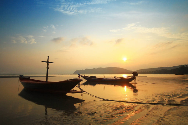  boats on  Koh Tao island, Surat Thani Province, Thailand  - Foto, Imagem