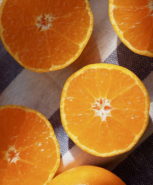Fresh Korean fruit Jeju citrus, mandarin, tangerine  - Photo, Image