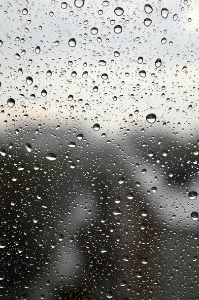 Pencereye yağmur damlaları - Fotoğraf, Görsel