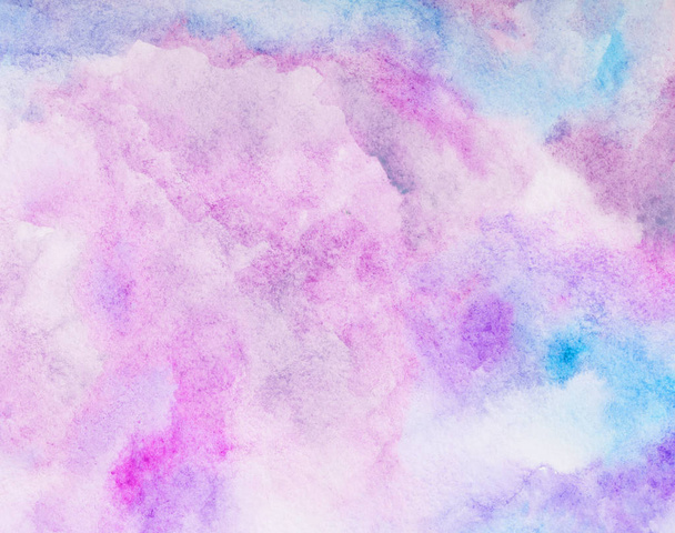  colorful watercolor background. hand painted by brush - Fotografie, Obrázek