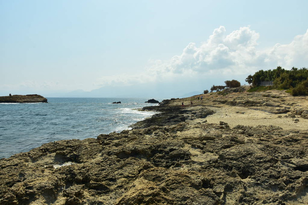 Uitzicht op de kust van het Griekse eiland Kreta. - Foto, afbeelding