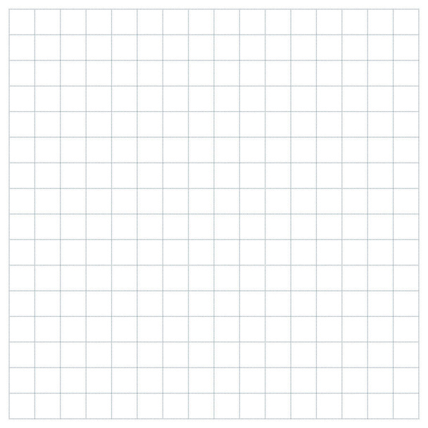 Gray square grid pattern small dotted line closeup template. Matematic grid background.  - Vector, Image
