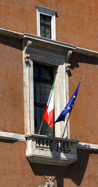 famosa varanda da piazza venezia em Roma
 - Foto, Imagem