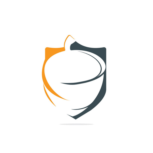 Creative Acorn Concept Logo Design Template. Acorn logo illustration vector template.  - Vektor, kép