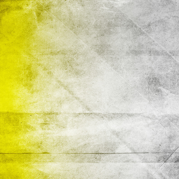 Yellow and gray grunge paper texture - Photo, Image