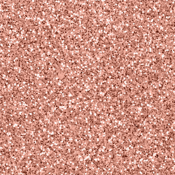 Roségold Hintergrund der Glitter nahtlose Muster Textur Vektor. - Vektor, Bild