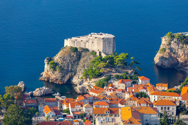 Dubrovnik. Fort Saint-Laurent le matin
. - Photo, image