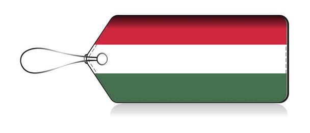 Bandiera ungherese leble, Made in Hungary
 - Vettoriali, immagini