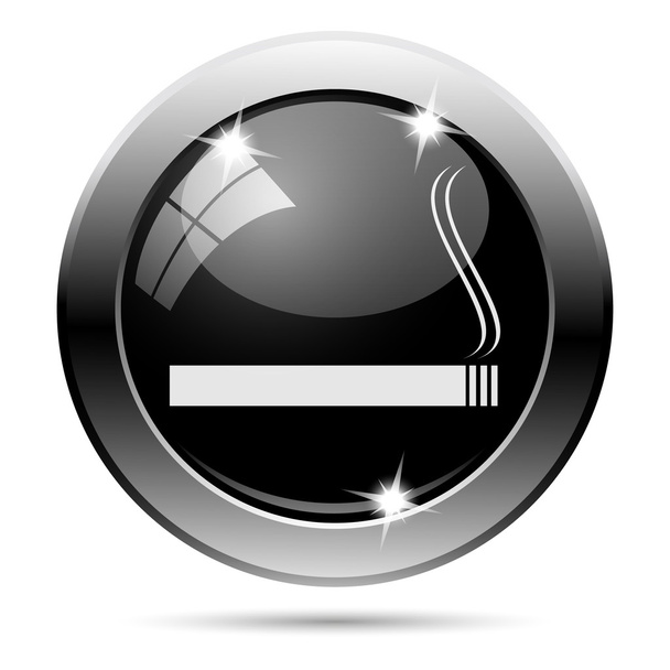 kovové černé lesklé ikona - Fotografie, Obrázek