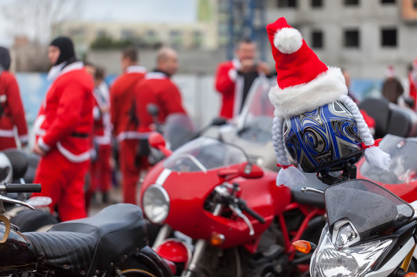 Joulupukin moottoripyörät
 - Valokuva, kuva