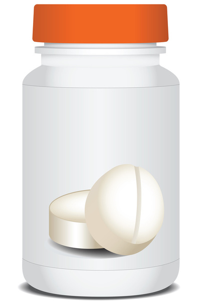 Packaging medicines - Vector, Image