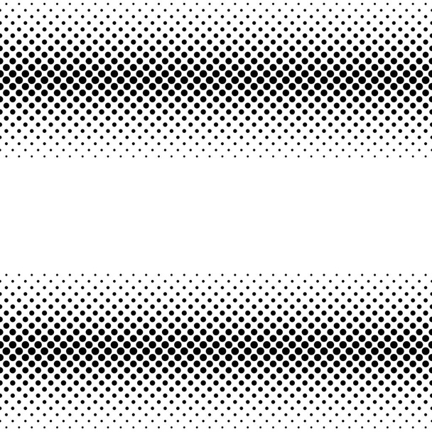 Linha de gradiente horizontal bilinear preto meio-tom de pontos em arranjo diagonal sobre fundo branco. Elemento de design vetorial abstrato retrô
 - Vetor, Imagem