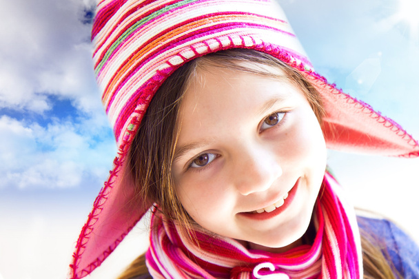 Little girl smiling - Фото, зображення