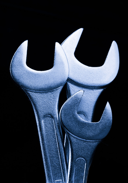 metalowe klucze - Zdjęcie, obraz