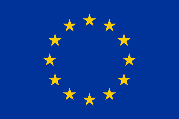 Bandera de Europa
 - Foto, Imagen