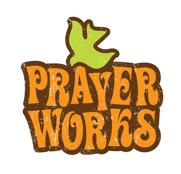 Diseño de Camiseta de Prayer Works
 - Vector, Imagen