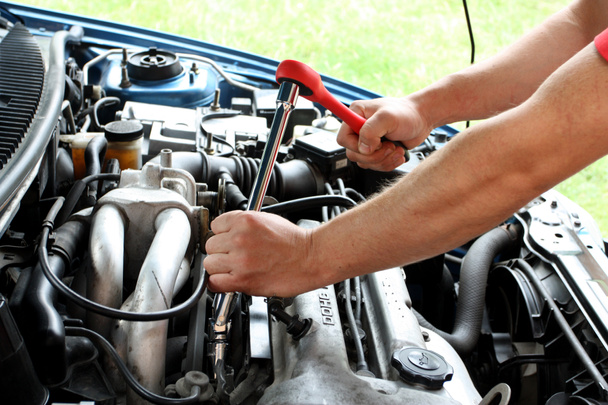 Car repairs process - Photo, Image