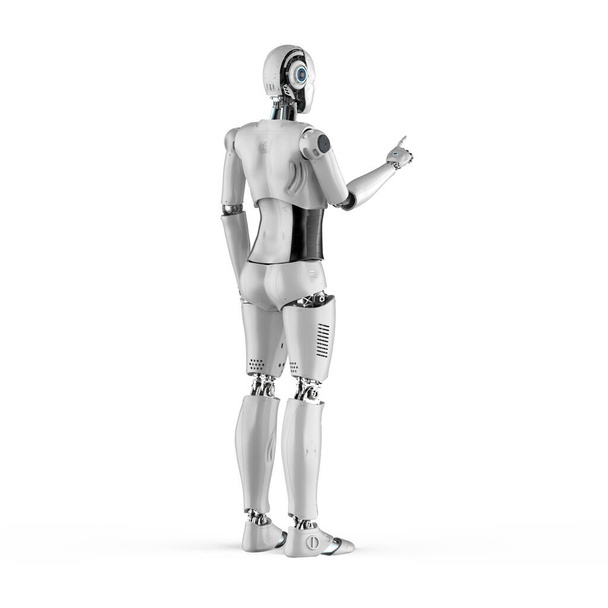 Vrouwelijke cyborg of robotvinger - Foto, afbeelding