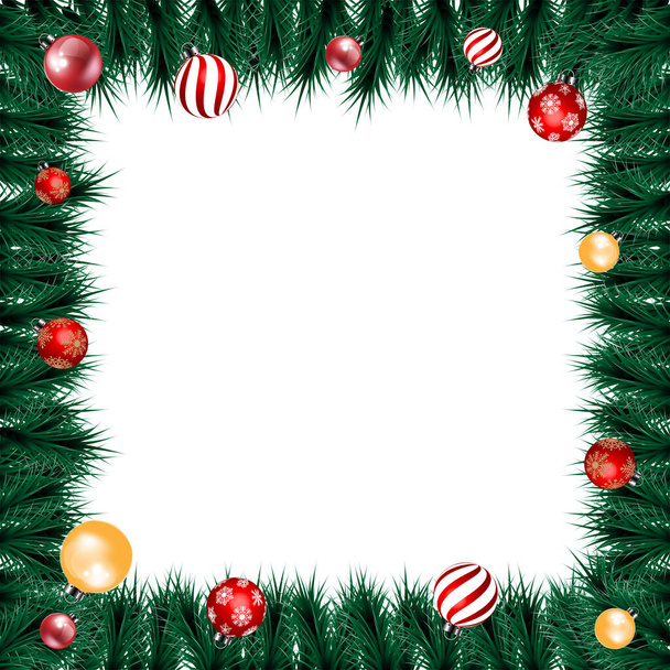 christmas background for decoration, vector illustration - Vektor, Bild