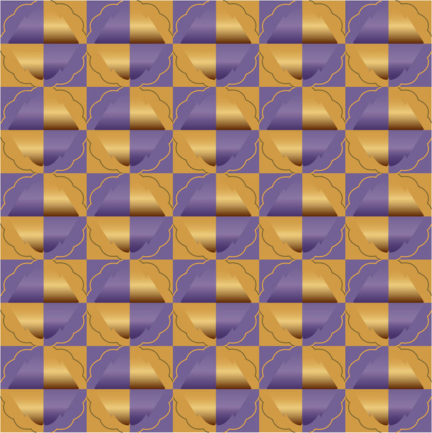 Abstracte originele naadloze patroon - Vector, afbeelding