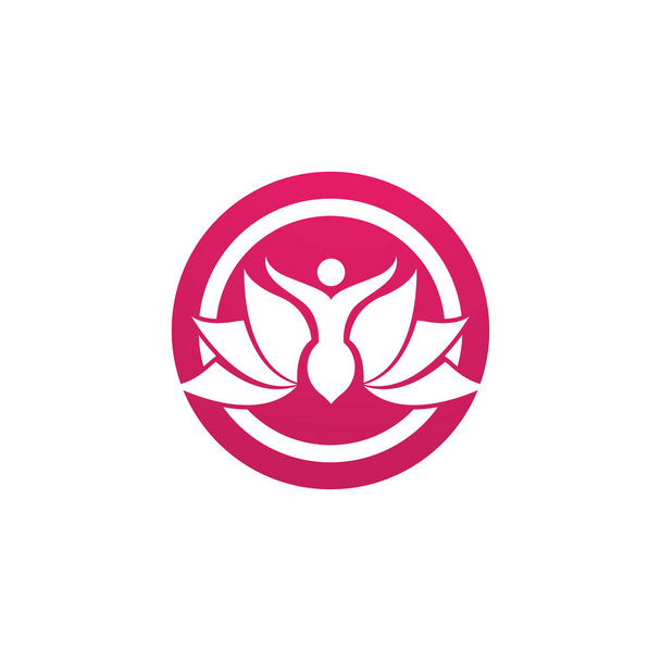 Lotus vectoriel de beauté icône
 - Vecteur, image
