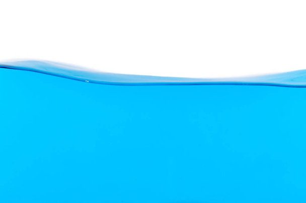 A superfície da água azul
 - Foto, Imagem