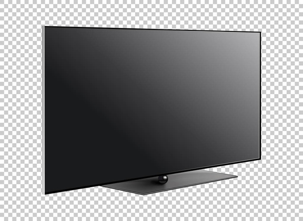 LED TV screen on background vector
 - Вектор,изображение