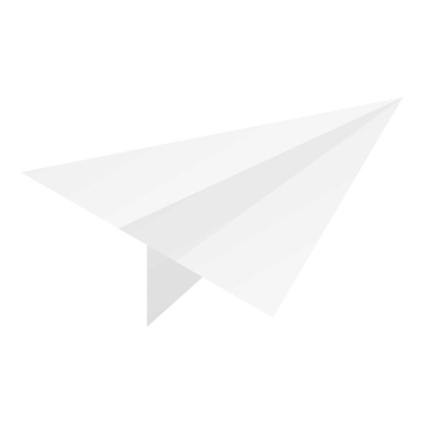 Paper airplane icon, isometric style - Vektör, Görsel