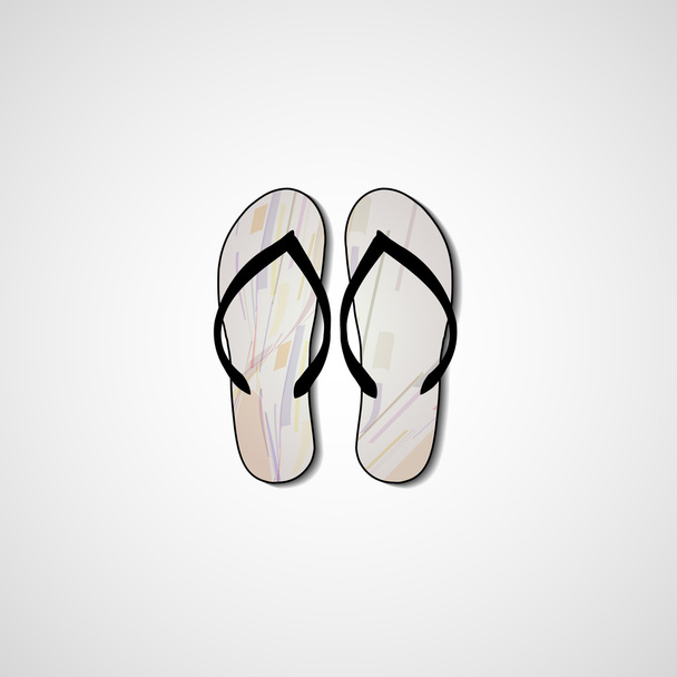 Tiivistelmä sandaaleista
 - Vektori, kuva