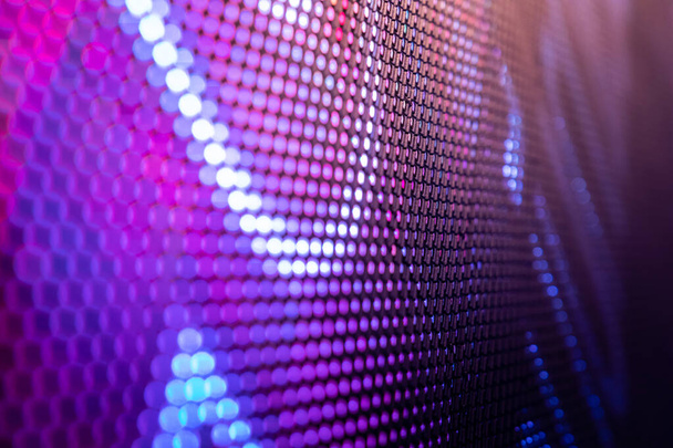 Écran flou LED CloseUp. LED fond de mise au point douce. abstrait
  - Photo, image