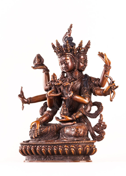Бодгісаттва Авалокітешвара представлена у вигляді Махакару. - Фото, зображення