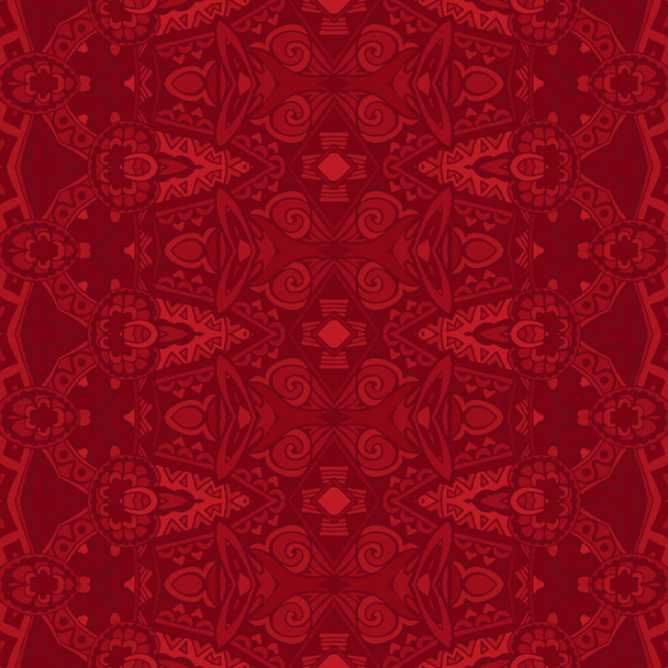 抽象赤幾何学的背景シームレスパターンベクトル - ベクター画像