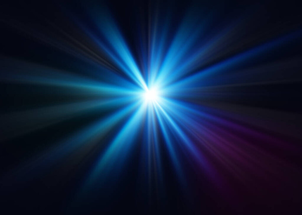 Абстрактний синій фон з неоновим світлом
 - Фото, зображення