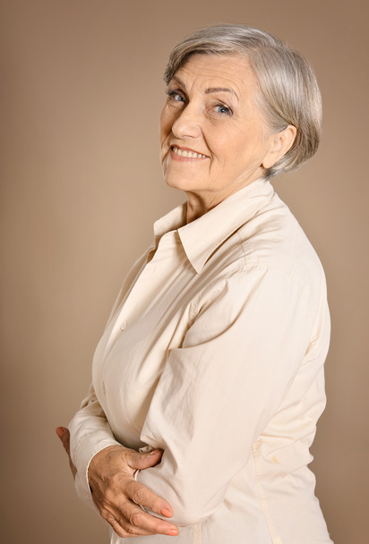 Portrait of an aged woman - Φωτογραφία, εικόνα