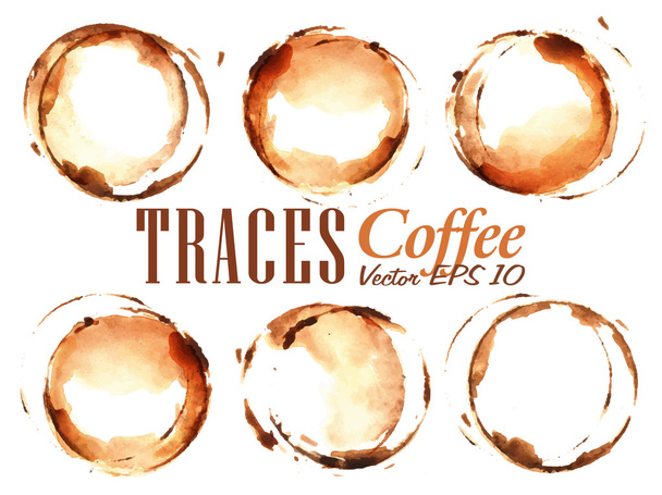 Set Traces Cup - Vector, Image
