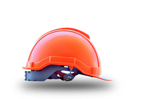 Safety helmet on isolated. - 写真・画像