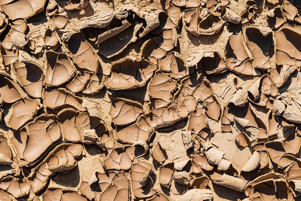 Detail Of Dry Ground On The Desert - Texture / Pattern - Fotoğraf, Görsel