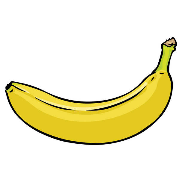 διάνυσμα κινουμένων σχεδίων μπανάνα - Διάνυσμα, εικόνα