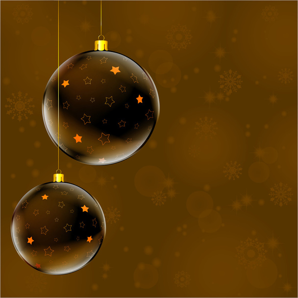 Bolas de Navidad
 - Vector, imagen