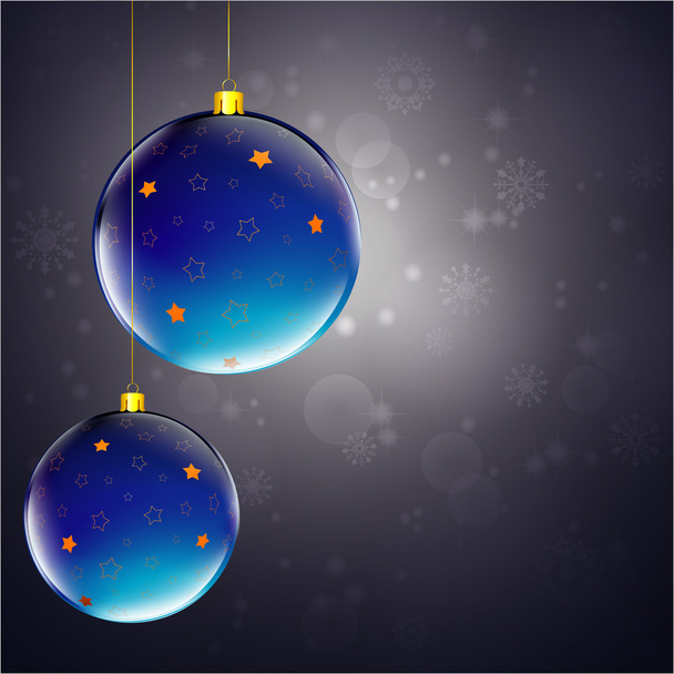Bolas de Navidad
 - Vector, imagen