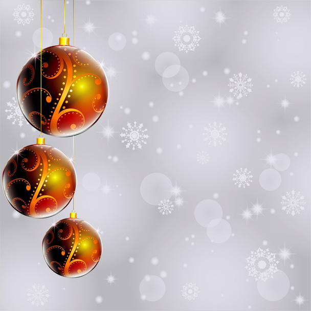 Boules de Noël
 - Vecteur, image