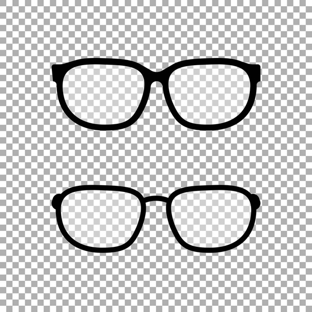 vettoriale icona occhiali isolato su sfondo trasparente - Vettoriali, immagini