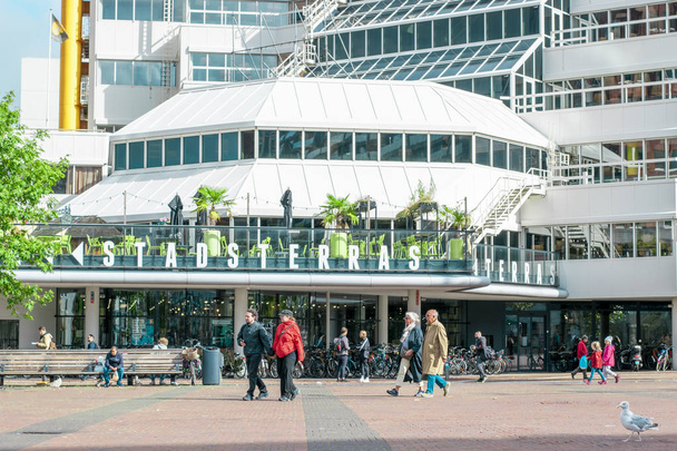 Rotterdam, Paesi Bassi 4 ottobre 2019: La biblioteca centrale di Rotterdam
 - Foto, immagini