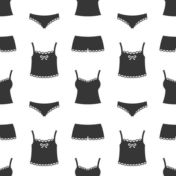 Women underwear pattern seamless - Vektor, Bild