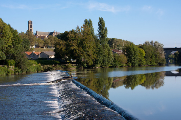rzeki Vienne w limoges - Zdjęcie, obraz