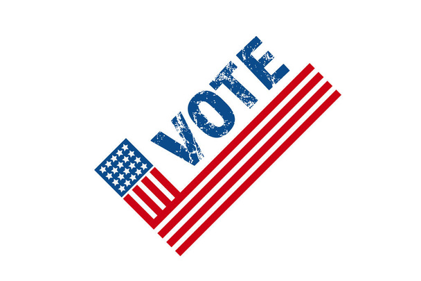 Voto 2020 in USA carta banner presidente americano
 - Vettoriali, immagini