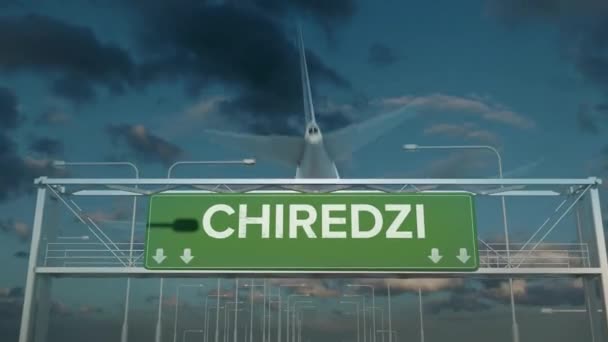 o avião que pousa em Chiredzi zimbabwe
 - Filmagem, Vídeo