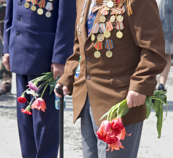 Veteranos de la Segunda Guerra Mundial
 - Foto, imagen