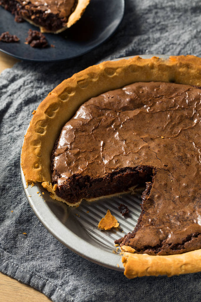 Homemade Chocolate Brownie PIe - Photo, image