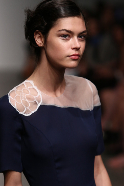 Model walks the runway at the Tocca fashion show - Valokuva, kuva